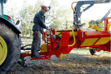 06 - Bois - Divers - Fendeuse tracteur horizontale F80