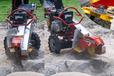 06 - Bois - Divers - Rogneuse de souches sur roues XYLOCROK D