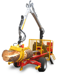 06 - Bois - Divers - Fendeuse tracteur horizontale F80