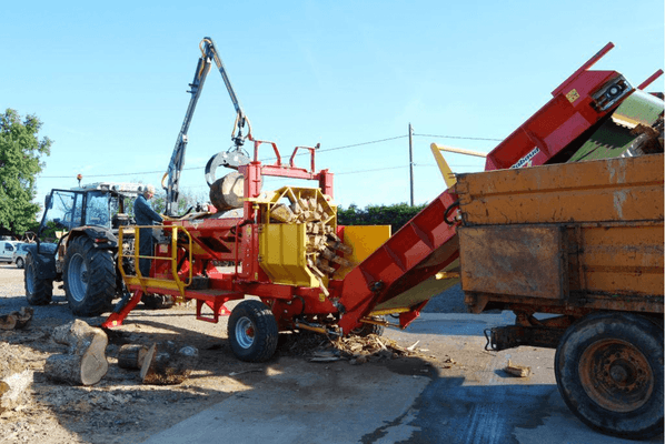 06 - Bois - Divers - Fendeuse tracteur horizontale F80