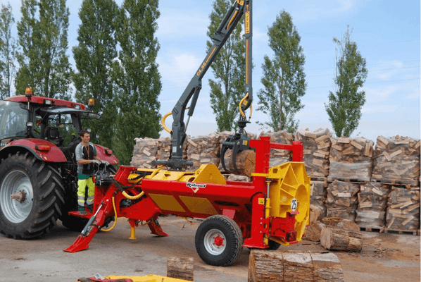 06 - Bois - Divers - Fendeuse tracteur horizontale F80