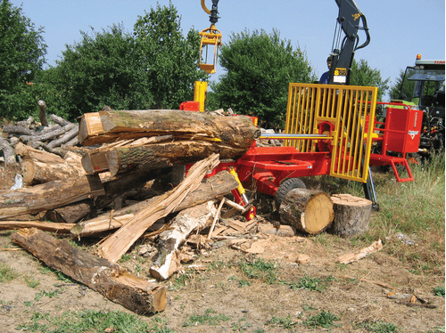 06 - Bois - Divers - Fendeuse tracteur horizontale F80