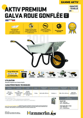 41 - Motoculture, Outillage Ferme et Jardin  - Outillage jardin et ferme - Brouette AKTIV PREMIUM 100 L