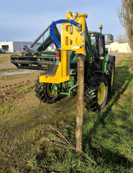 41 - Motoculture, Outillage Ferme et Jardin  - Outillage jardin et ferme - Enfonce-pieux VIBRESCOPIC PRO 18/40 Chargeur