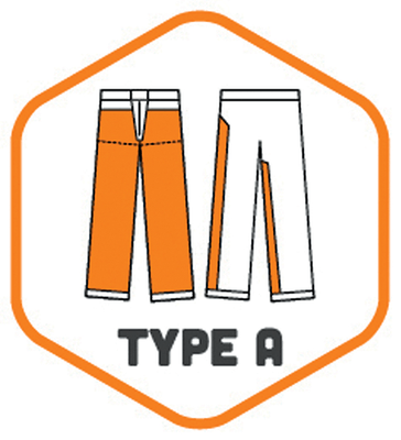 24 - Equipement et protection individuelle - Habillement - Pantalon AUTHENTIC gris/orange
