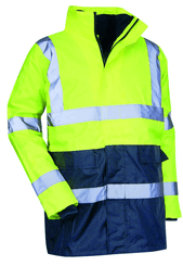 24 - Equipement et protection individuelle - Habillement - Parka haute visibilité 4 en 1