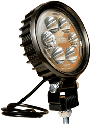 18 - Eclairage Signalisation 12V - Phares de travail - Phare de travail rond 12W CARBONLUX
