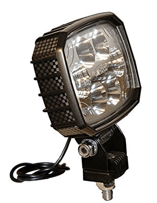 18 - Eclairage Signalisation 12V - Phares de travail - Phare de travail rectangle LED 12 W CARBONLUX