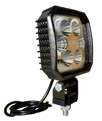 18 - Eclairage Signalisation 12V - Phares de travail - Phare de travail carré LED 12 W CARBONLUX