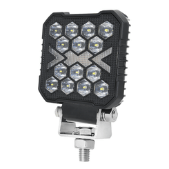 18 - Eclairage Signalisation 12V - Phares de travail - Phare de travail carré 52W 14 LED