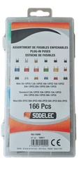 18 - Eclairage Signalisation 12V - Eclairage signalisation - Fusibles enfichables mini, standard et maxi 166 pièces