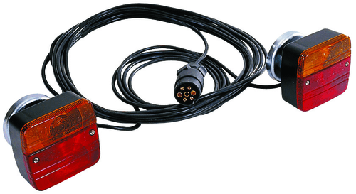 18 - Eclairage Signalisation 12V - Feux agricole, Rampe élcairage - Kit d'éclairage halogène 12 m
