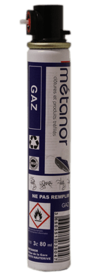 11 - Clôture, Patura - Cloueur et accessoires - Gaz pour cloueur 80 ml