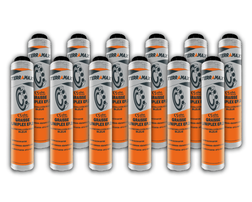 30 - Huile, graisse et lubrifiant - Graisses - Graisse power UNIPLEX bleue LUBE SHUTTLE