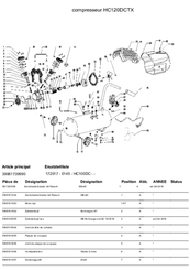 42 - Nettoyeur Haute Pression, Aspirateur, compresseurs, outils pneumatique - Compresseurs - Compresseur d'air monophasé 100 L