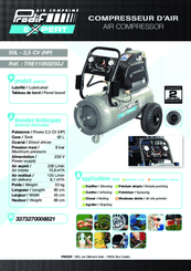 42 - Nettoyeur Haute Pression, Aspirateur, compresseurs, outils pneumatique - Compresseurs - Compresseur d'air monophasé 50 L