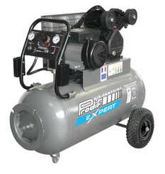 42 - Nettoyeur Haute Pression, Aspirateur, compresseurs, outils pneumatique - Compresseurs - Compresseur monophasé 100 L 9 Bar 3 CV