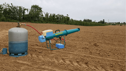 38 - Lutte anti nuisibles - Canons à gaz - Canon à gaz électronique BAZOOKA