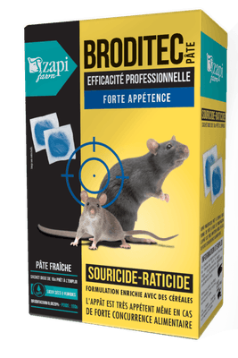 38 - Lutte anti nuisibles - Produits anti nuisibles - Raticide souricide 150 gr