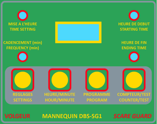 38 - Lutte anti nuisibles - Effaroucheurs - Effaroucheur gonflable SCARE GUARD