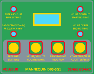 38 - Lutte anti nuisibles - Effaroucheurs - Effaroucheur gonflable SCARE GUARD