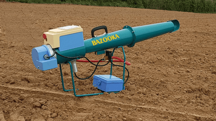 38 - Lutte anti nuisibles - Canons à gaz - Canon à gaz électronique BAZOOKA