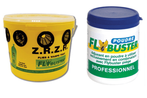 38 - Lutte anti nuisibles - Pièges - Kit piège à mouches FLY BUSTER et attractif