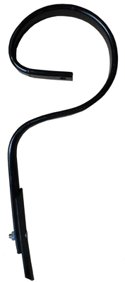 45 - Pièces d'usure et travail du sol - Divers - Dent de vibro droite avec soc noir 32 x 12 mm KONGSKILDE adaptable