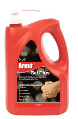 22 - Matière consommables atelier, Hygiène - Hygiène - Savon gel 4 L avec pompe