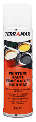 22 - Matière consommables atelier, Hygiène - Peinture, marquage - Peinture noire mate
