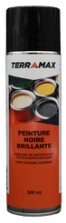 22 - Matière consommables atelier, Hygiène - Peinture, marquage - Peinture noire brillante