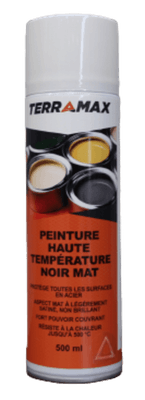 22 - Matière consommables atelier, Hygiène - Peinture, marquage - Peinture noire mate