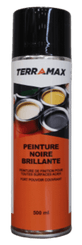 22 - Matière consommables atelier, Hygiène - Peinture, marquage - Peinture noire brillante