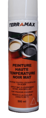 22 - Matière consommables atelier, Hygiène - Peinture, marquage - Peinture noire mate