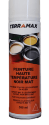 22 - Matière consommables atelier, Hygiène - Peinture, marquage - Peinture noire mate