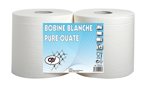 22 - Matière consommables atelier, Hygiène - Hygiène - Papier d'essuyage blanc