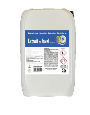 22 - Matière consommables atelier, Hygiène - Hygiène - Extrait de javel 9,6%