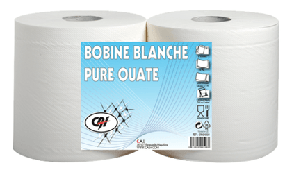 22 - Matière consommables atelier, Hygiène - Hygiène - Papier d'essuyage blanc