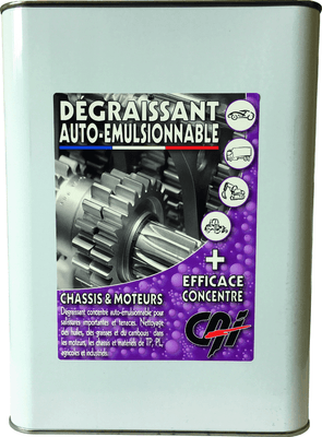 22 - Matière consommables atelier, Hygiène - Hygiène - Dégraissant auto émulsionnable 5 L