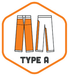 24 - Equipement et protection individuelle - Habillement - Pantalon AUTHENTIC gris/orange
