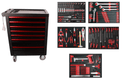 23 - Equipement atelier - Divers - Servante d’atelier 7 tiroirs + modules 276 outils