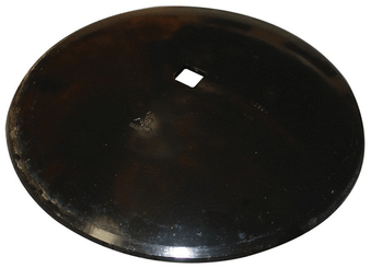 45 - Pièces d'usure et travail du sol - Divers - Disque lisse carré 41 mm. Ø 660 mm. Ep. 6 mm.