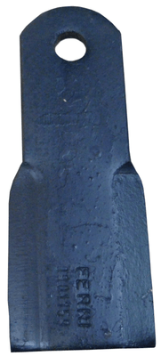 45 - Pièces d'usure et travail du sol - Divers - Couteau droit 130 x 40 x 6 mm origine