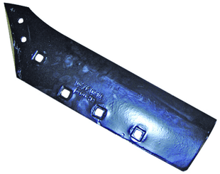 45 - Pièces d'usure et travail du sol - Charrues - Soc B2 renforcé 16'' à pointe boulonnée gauche Gregoire Besson adaptable