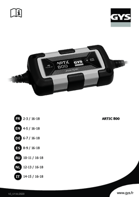 05 - Batterie et accessoires - Chargeurs - Chargeur ARTIC 800