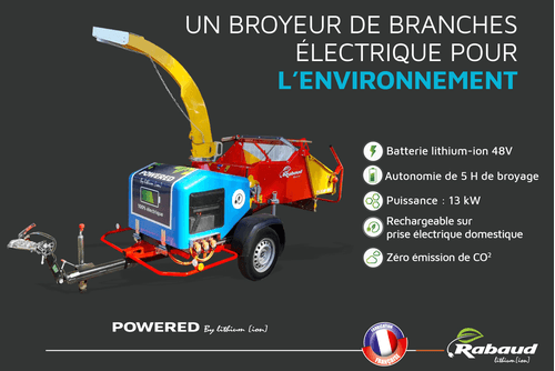 06 - Bois - Divers - Broyeur de branches électrique VEGETOR E