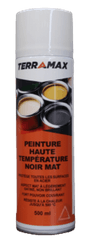 22 - Matière consommables atelier, Hygiène - Peinture, marquage - Peinture noire mate