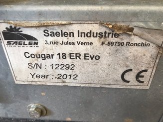 Broyeur de végétaux SAELEN Cougar 18 ER Evo - 2