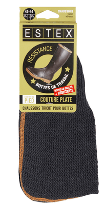 24 - Equipement et protection individuelle - Chaussettes, semelles - Chaussons tricotés