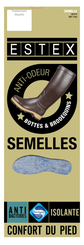 24 - Equipement et protection individuelle - Chaussettes, semelles - Semelles pour bottes et brodequins